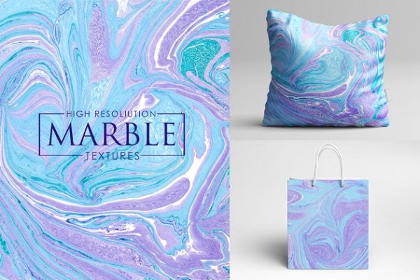 淡蓝大理石纸张纹理 Marble paper textures
