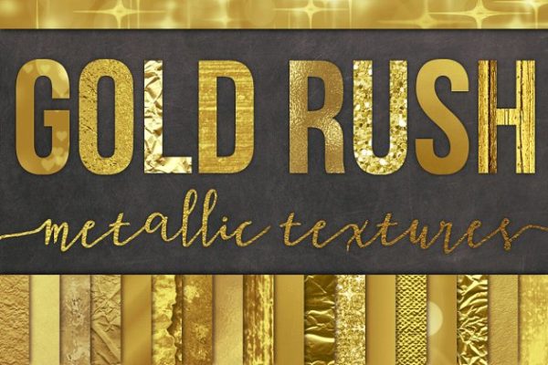 28款奢华金箔背景纹理 28 Gold Foil Textures / Backgrounds