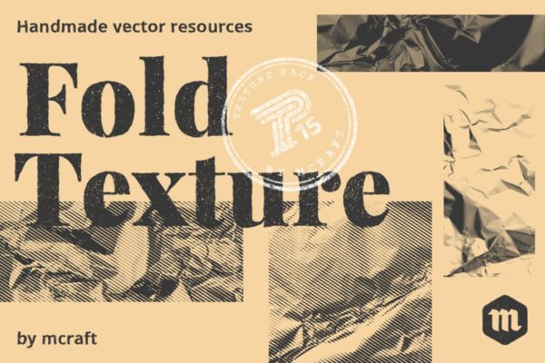 箔纸锡纸折叠皱褶纹理设计素材包 Fold Texture Pack 1.5缩略图 箔纸锡纸折叠皱褶纹理设计素材包 Fold Texture Pack 1.5