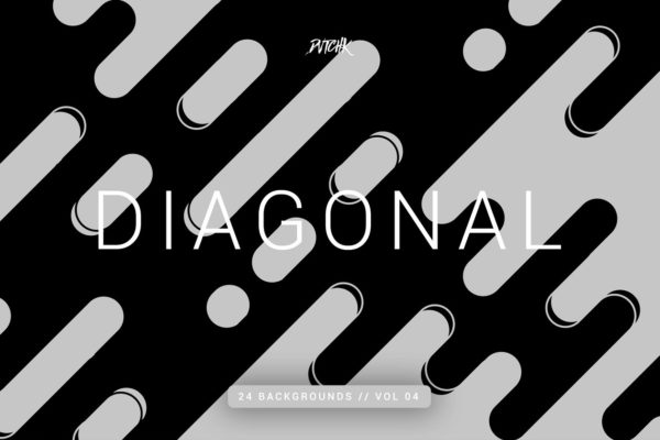 圆角线条背景纹理v04 Diagonal | Rounded Lines Bgs | V04缩略图 圆角线条背景纹理v04 Diagonal | Rounded Lines Bgs | V04