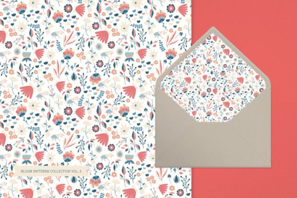 花朵花卉印花图案背景素材v3 Bloom Patterns Collection vol.3缩略图 花朵花卉印花图案背景素材v3 Bloom Patterns Collection vol.3