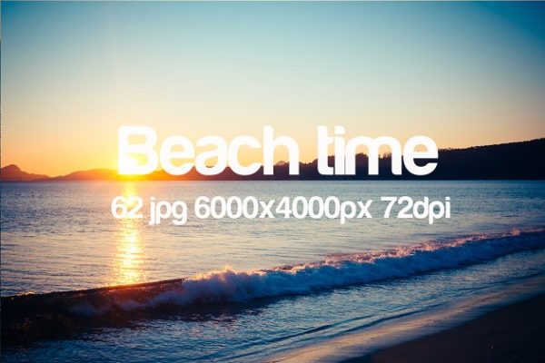 海边时光高清照片素材包 Beach time photo pack缩略图 海边时光高清照片素材包 Beach time photo pack