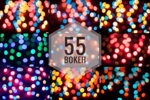55款散景背景素材 55 Bokeh backgrounds缩略图 55款散景背景素材 55 Bokeh backgrounds