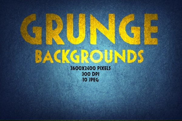 10款划痕做旧彩色背景 Grunge Backgrounds