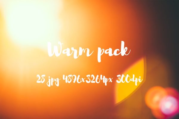 高质量温暖阳光色背景素材 Warm backgrounds pack