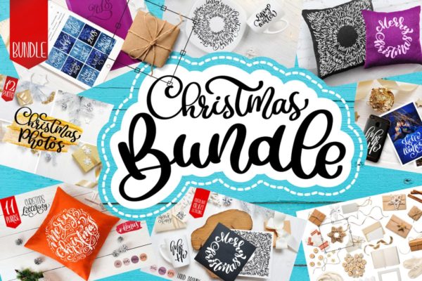 圣诞主题系列多元素设计套装 Christmas Bundle缩略图 圣诞主题系列多元素设计套装 Christmas Bundle