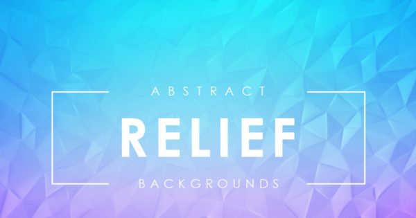 浮雕几何立面抽象背景素材v1 Relief Abstract Backgrounds Vol.1