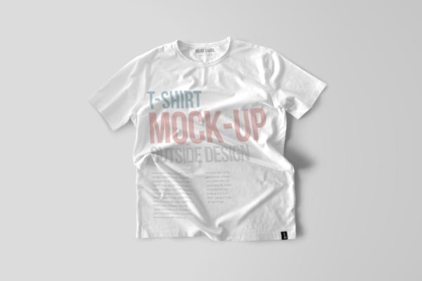 时尚印花T恤服装样机模板 T-Shirt Mockups缩略图 时尚印花T恤服装样机模板 T-Shirt Mockups