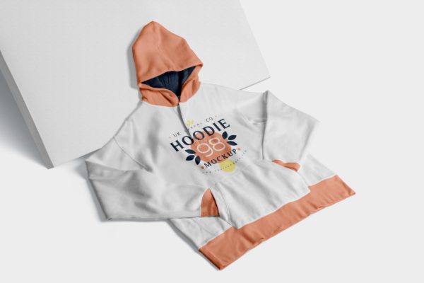 连帽衫卫衣印花设计多角度预览样机 6 Hoodie Mockup缩略图 连帽衫卫衣印花设计多角度预览样机 6 Hoodie Mockup