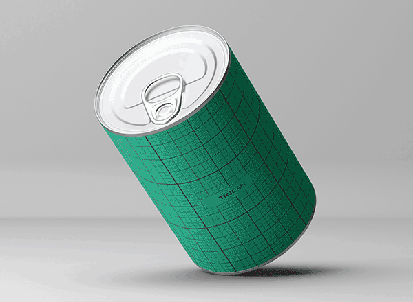 实用易拉罐样机 Free Tin Packaging Mockup