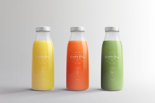 果汁瓶包装设计展示样机 Juice Bottle Packaging Mock-Ups Vol.1缩略图 果汁瓶包装设计展示样机 Juice Bottle Packaging Mock-Ups Vol.1