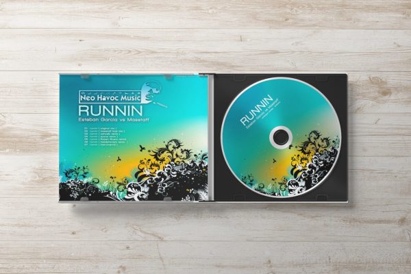 音乐CD包装及CD封面样机模板 Disc and Cases Mockups缩略图 音乐CD包装及CD封面样机模板 Disc and Cases Mockups