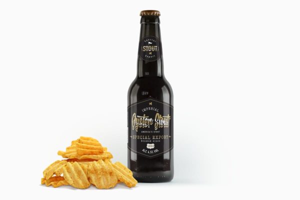 黑色啤酒瓶外观样机 Beer Black Bottle Mockup缩略图 黑色啤酒瓶外观样机 Beer Black Bottle Mockup