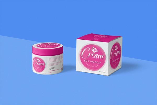 化妆品包装设计VI样机展示模型mockups缩略图 化妆品包装设计VI样机展示模型mockups