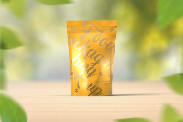 易封袋食品包装样机 Food Packaging Bag Mock-Up缩略图 易封袋食品包装样机 Food Packaging Bag Mock-Up