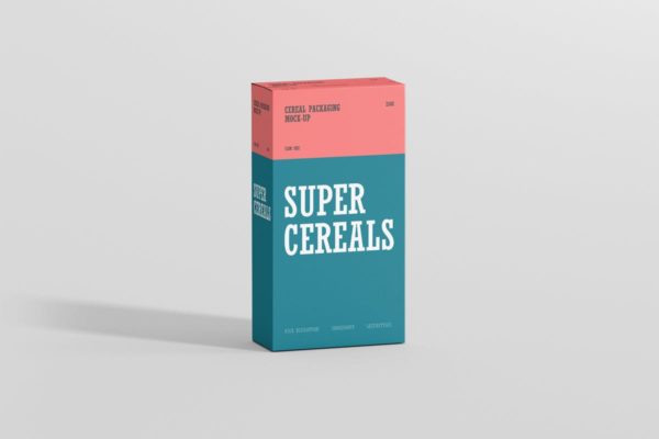 营养谷物食品包装纤细尺寸盒子样机 Cereals Box Mockup – Slim Size缩略图 营养谷物食品包装纤细尺寸盒子样机 Cereals Box Mockup – Slim Size
