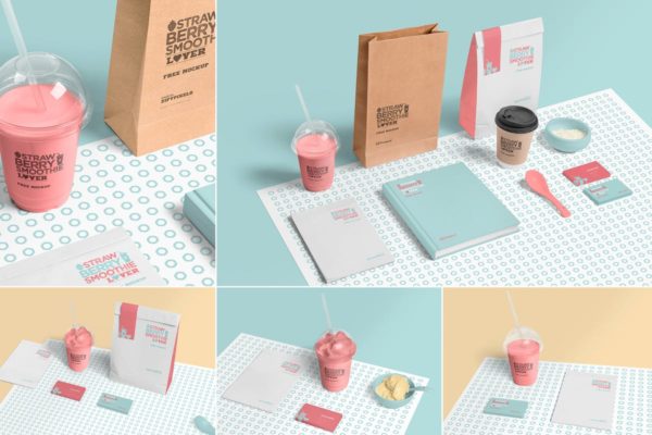 透明塑料冰淇淋/奶茶杯样机 Transparent Plastic Ice Cream Cup Mockups缩略图 透明塑料冰淇淋/奶茶杯样机 Transparent Plastic Ice Cream Cup Mockups