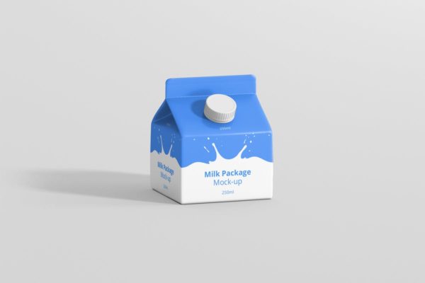 250毫升果汁/牛奶纸盒包装样机 Juice / Milk Mockup – 250ml Carton Box缩略图 250毫升果汁/牛奶纸盒包装样机 Juice / Milk Mockup – 250ml Carton Box