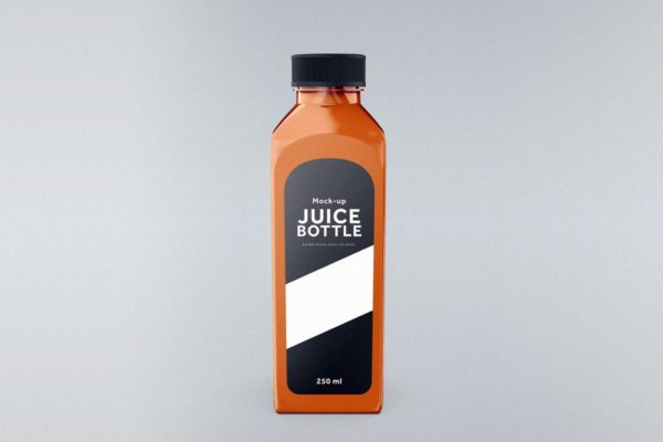 高分辨率果汁瓶样机模板 Juice Bottle Mock-Up Template缩略图 高分辨率果汁瓶样机模板 Juice Bottle Mock-Up Template