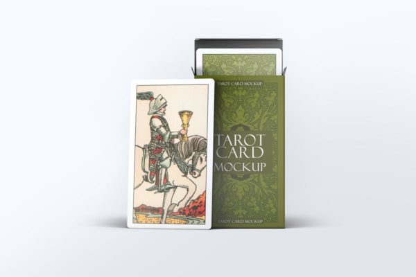 塔罗牌图案&包装盒设计样机模板 Tarot Card Mock-Up缩略图 塔罗牌图案&包装盒设计样机模板 Tarot Card Mock-Up