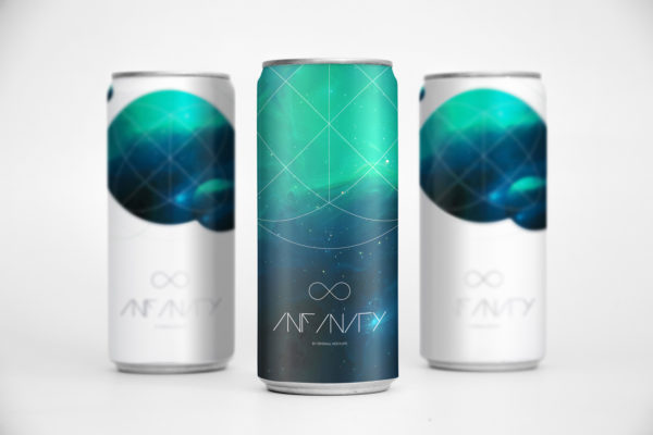 啤酒罐易拉罐罐头外观设计样机02 Sleek Cans Mockup 2