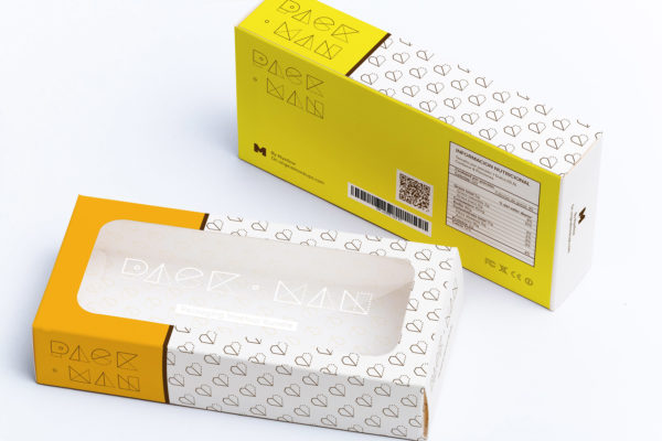 甜品包装盒外观设计样机模板09 Sweet Box Mockup 09