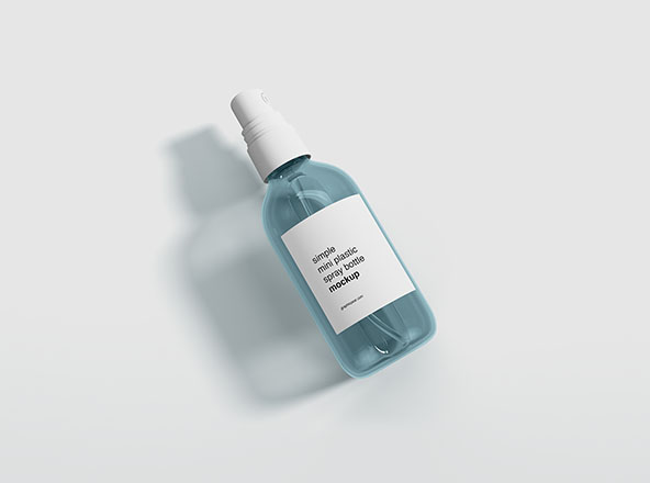 便携小支装喷雾瓶外观设计样机 Mini Spray Bottle Mockup缩略图 便携小支装喷雾瓶外观设计样机 Mini Spray Bottle Mockup