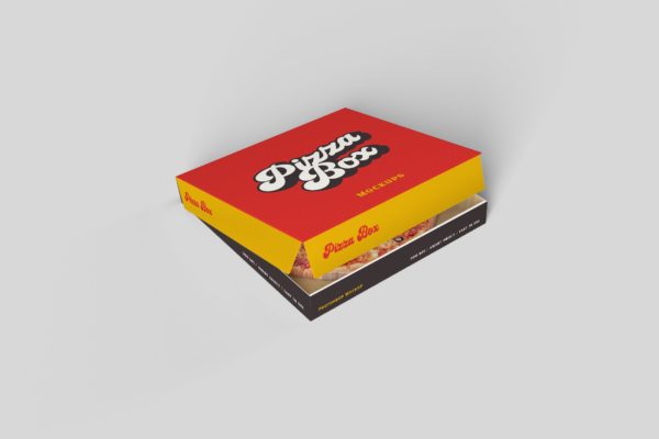 披萨包装盒外卖盒设计效果图样机 Pizza Box PSD Mockup缩略图 披萨包装盒外卖盒设计效果图样机 Pizza Box PSD Mockup