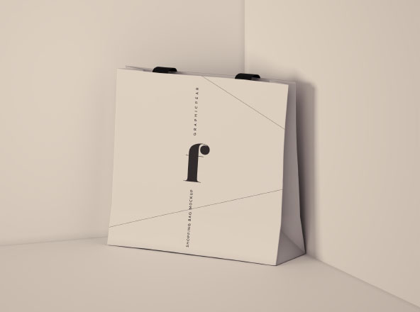 方形品牌商店购物袋设计图PSD样机模板 Square Shopping Bag Mockup .PSD缩略图 方形品牌商店购物袋设计图PSD样机模板 Square Shopping Bag Mockup .PSD