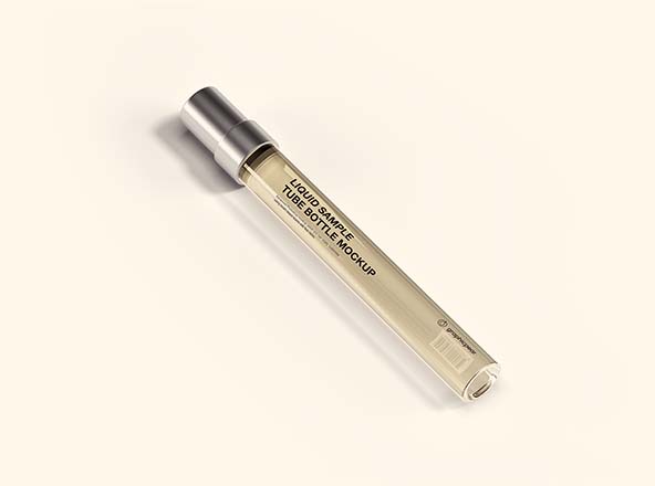 化妆品液体样品管瓶样机模板 Liquid Sample Tube Bottle Mockup缩略图 化妆品液体样品管瓶样机模板 Liquid Sample Tube Bottle Mockup