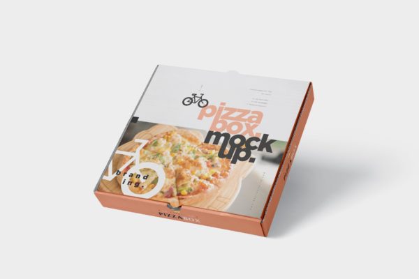 披萨外带包装纸盒设计图样机 Pizza Box Mock-Up – Grocery Store Edition缩略图 披萨外带包装纸盒设计图样机 Pizza Box Mock-Up – Grocery Store Edition