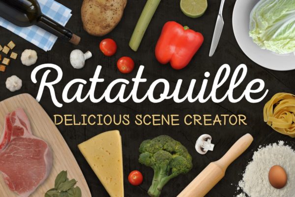 厨房美味美食场景设计套件 Ratatouille: Delicious Scene Creator缩略图 厨房美味美食场景设计套件 Ratatouille: Delicious Scene Creator