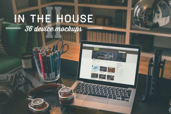 SOHO在家办公场景样机模板合集 In the house II