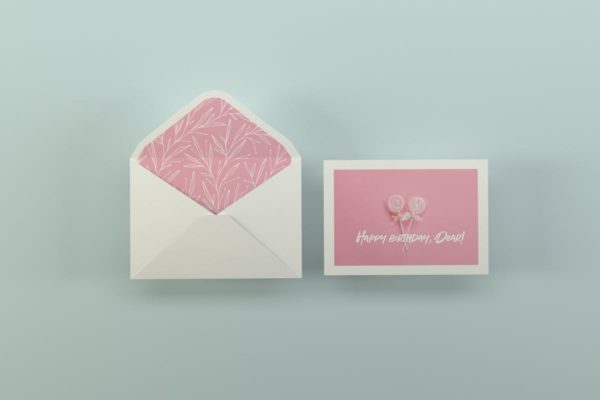 邀请函邀请卡设计样机模板 Greeting Card Mockups