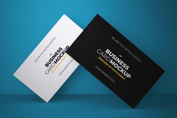 企业/个人名片设计PSD样机模板 Business Card Mock-Up Template缩略图 企业/个人名片设计PSD样机模板 Business Card Mock-Up Template
