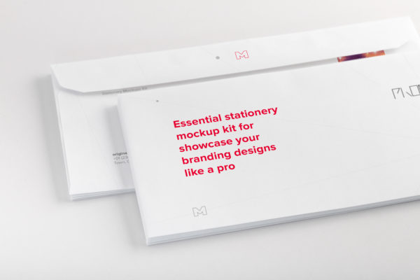 信头信封品牌标识设计预览图样机模板01 Letterhead Envelope Mockup 01缩略图 信头信封品牌标识设计预览图样机模板01 Letterhead Envelope Mockup 01