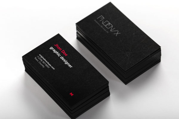 黑色企业&工作室名片设计效果图样机模板01 Black Business Cards Mockup 01缩略图 黑色企业&工作室名片设计效果图样机模板01 Black Business Cards Mockup 01