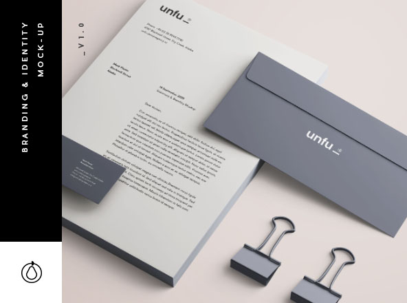 高端品牌VI设计办公用品预览样机PSD模板 Full Branding & Identity Mockup PSD