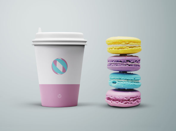 咖啡杯定制设计效果图展示样机模板 Coffee Cup & Cookies Mockup缩略图 咖啡杯定制设计效果图展示样机模板 Coffee Cup & Cookies Mockup