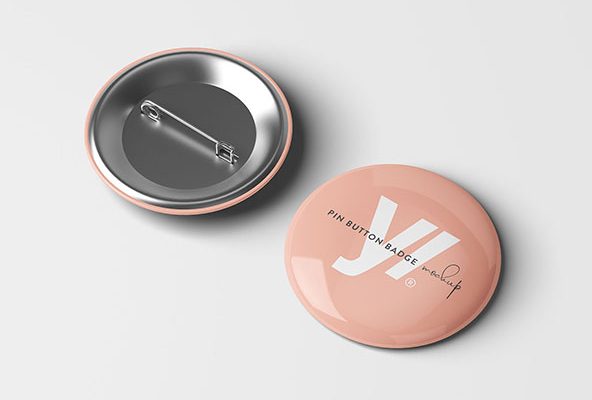 别针徽章胸章定做设计样机模板 Pin Button Badge Mockup缩略图 别针徽章胸章定做设计样机模板 Pin Button Badge Mockup