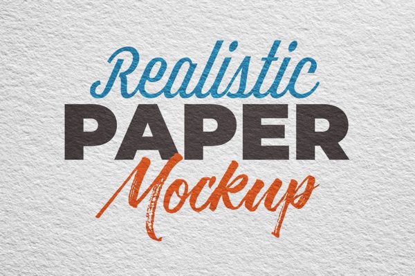 Logo/商标设计印刷效果图样机v3 SGM – Paper Logo Mockup.03