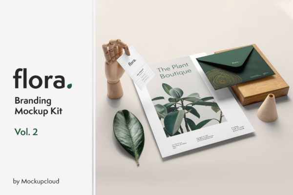 高端品牌VI设计办公用品套件样机模板v2 Flora Branding Mockup Vol. 2缩略图 高端品牌VI设计办公用品套件样机模板v2 Flora Branding Mockup Vol. 2