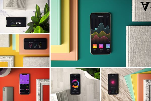 工作室场景iPhone Xs样机模板 iPhone XS in Studio缩略图 工作室场景iPhone Xs样机模板 iPhone XS in Studio