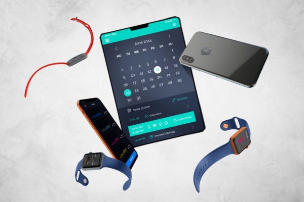 Apple移动设备样机套装 Apple Watch, iPhone X & iPad Mockup缩略图 Apple移动设备样机套装 Apple Watch, iPhone X & iPad Mockup