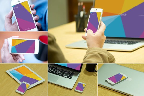 真实使用场景iOS设备样机模板 iOS Devices Mockups缩略图 真实使用场景iOS设备样机模板 iOS Devices Mockups