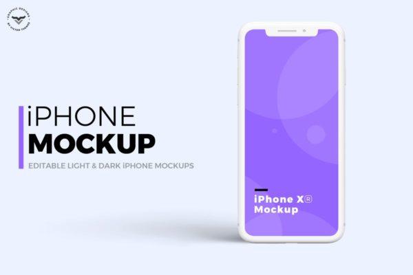iPhone X手机应用&网站设计预览样机 iPhone Mockups缩略图 iPhone X手机应用&网站设计预览样机 iPhone Mockups