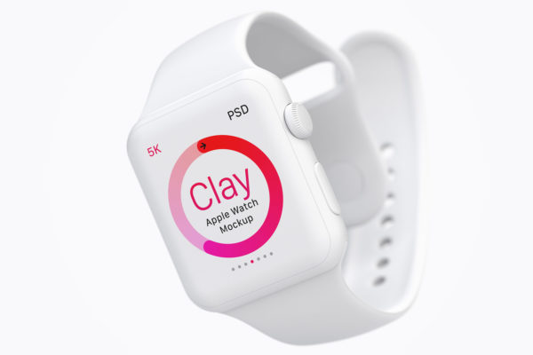5K高分辨率Apple Watch智能手表黏土样机模板02 Clay Apple Watch Mockup 02缩略图 5K高分辨率Apple Watch智能手表黏土样机模板02 Clay Apple Watch Mockup 02