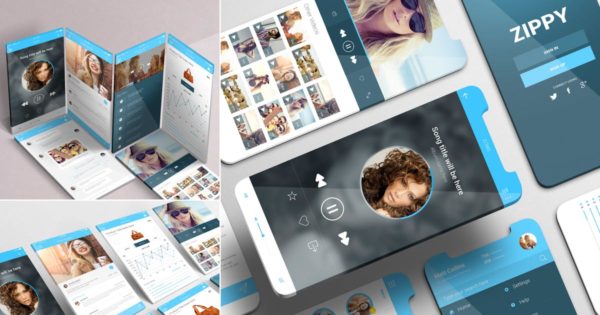 APP界面设计效果图iPhone手机样机模板 iPhone App Mockups缩略图 APP界面设计效果图iPhone手机样机模板 iPhone App Mockups