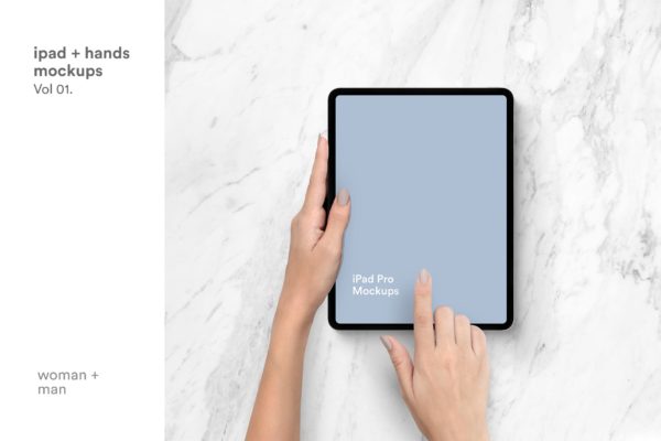 iPad平板电脑屏幕操作演示样机模板 iPad Website Mock-Up缩略图 iPad平板电脑屏幕操作演示样机模板 iPad Website Mock-Up