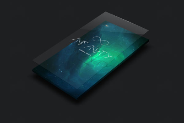UI界面设计案例预览样机模板2 UI Display Mockup 2